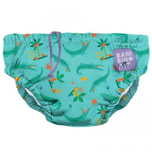 Bambino Mio Kojenecké plavky CRAFTY CROC, 6-12 měsíců