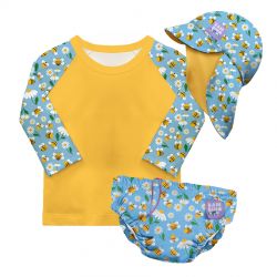 Bambino Mio koupací sada BUSY BEES, 1-2 roky