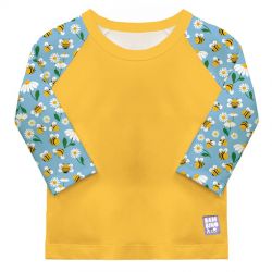 Bambino Mio Bambinomio dětské tričko do vody s rukávem Busy Bees, 1-2 roky