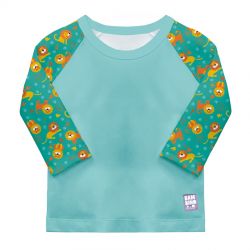 Bambino Mio Bambinomio dětské tričko do vody s rukávem Cool Cats, 6-12 měsíců