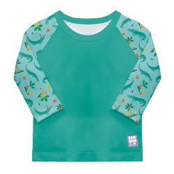 Bambino Mio Bambinomio dětské tričko do vody s rukávem Crafty Croc, 6-12 měsíců