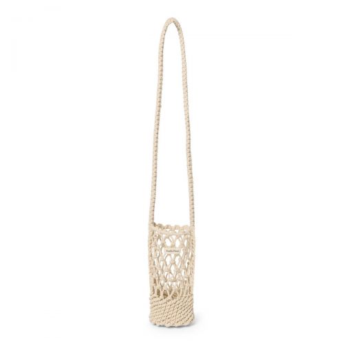 Studio Noos Macrame Bottle Bag Natural