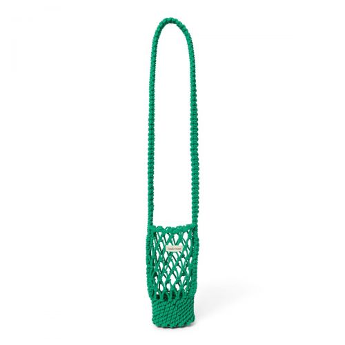 Studio Noos Macrame Bottle Bag Green