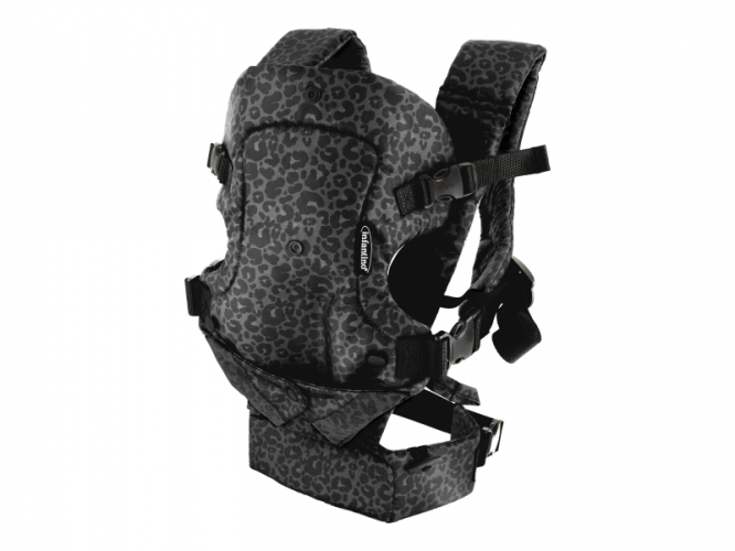 Infantino Nosítko Flip 4v1 Convertible Leopard Black