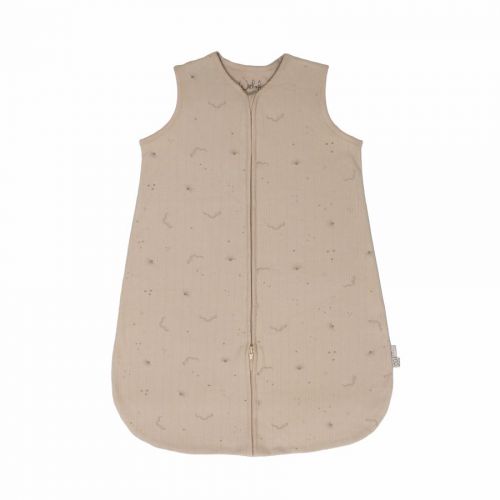 Witlof for Kids Letní spací pytel 90 cm jacquard Galaxy Dreams Dark Taupe