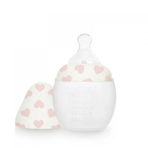 ÉLHÉE Kojenecká antikoliková láhev 150 ml Full of Love Pink