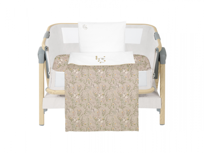 Ložní sada s povlečením 3ks do postýlky 50x85 cm Secret Garden Beige