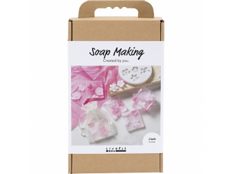 Creativ Company Kreativní sada výroba mýdla Flowers Pink