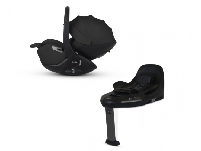 Autosedačka Silver Cross Glide Plus 360 Iconic Black + Základna Plus 360