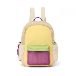 Studio Noos Patchwork Midi Backpack Batůžek Butter Yellow
