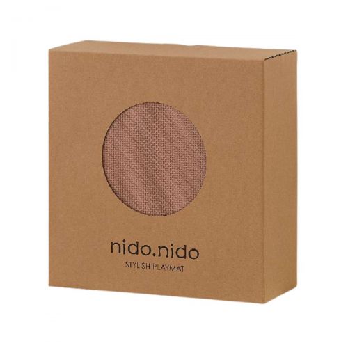 NIDO NIDO Pěnová hrací podložka Puzzle 9ks Caramel