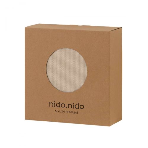 NIDO NIDO Pěnová hrací podložka Puzzle 9ks Sandstone