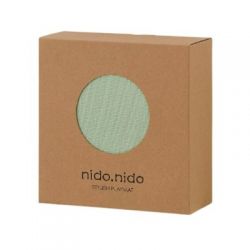 NIDO NIDO Pěnová hrací podložka Puzzle 9ks Sage Green