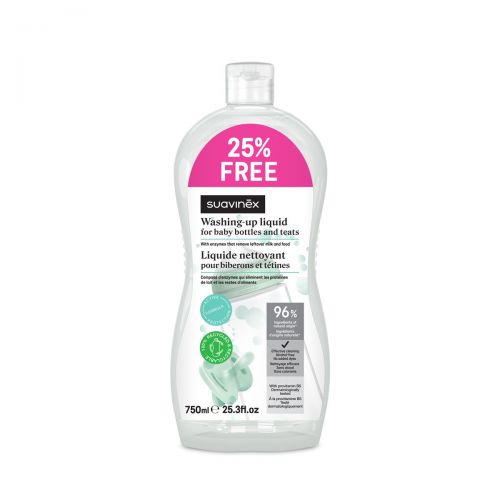 SUAVINEX | Dezinfekční gel pro čištění lahví a dudlíků - 750 ml