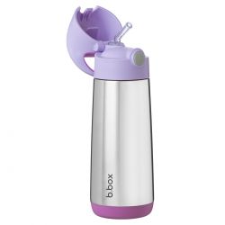 b.box Termoska na pití s brčkem 500 ml sugar plum