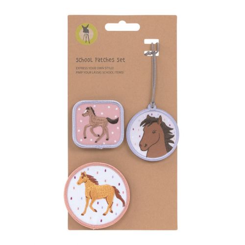 Lässig School Patches Set Horse