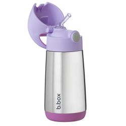 b.box Termoska na pití s brčkem 350 ml sugar plum