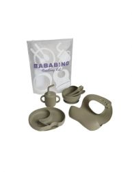 BabaBing Jídelní set Olive Green - NOVINKA