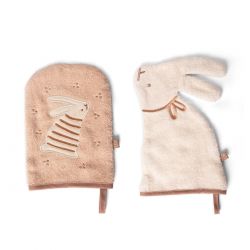 Suavinex Koupací žínka pro miminko WONDERLAND SET 2 kusy