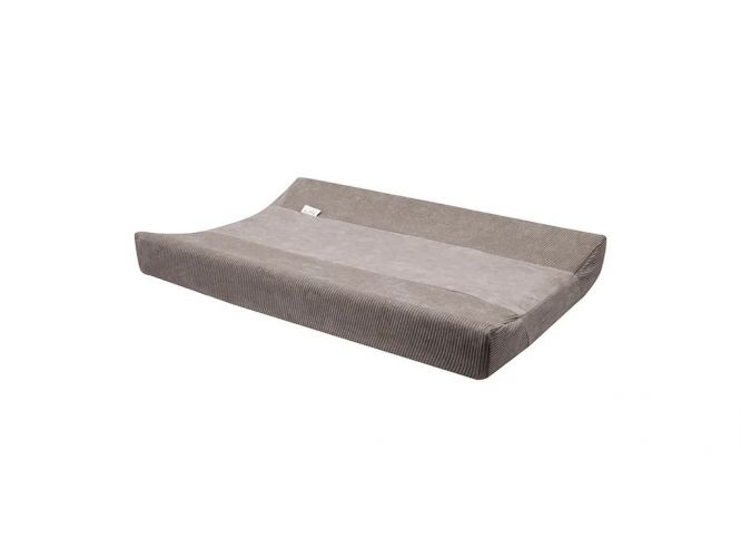 Witlof for Kids Návlek na přebalovací podložku 70 x 50 cm Warm Grey velvet rib