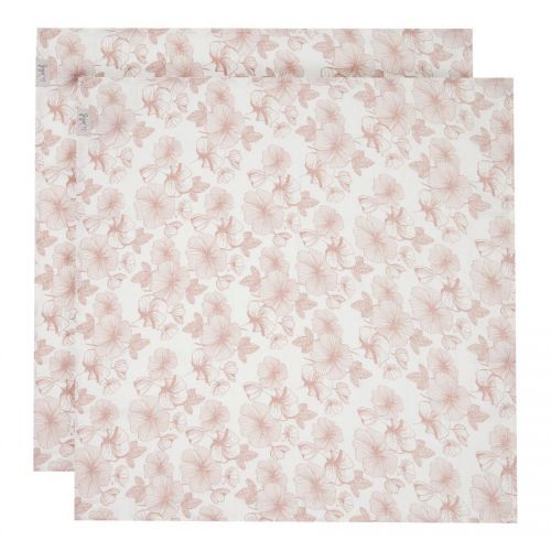 Witlof for kids bv Mušelínová plenka 65 x 65 cm, 2 ks Flower Powder