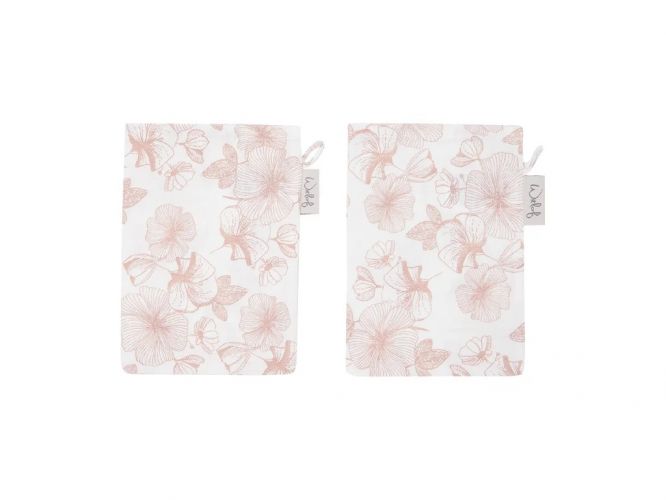 Witlof for Kids Mušelínové žínky 2 ks Flower Powder