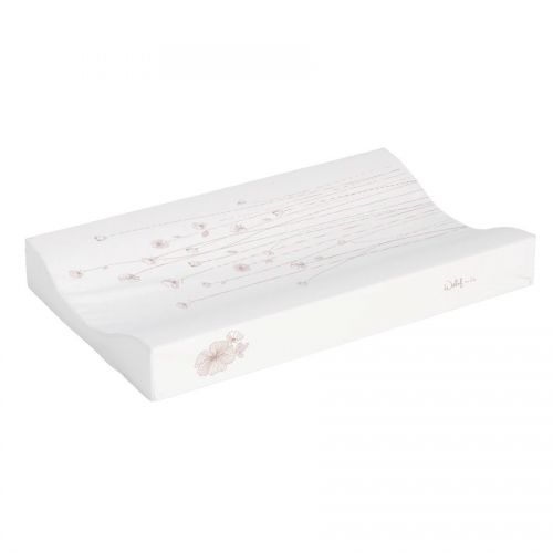 Witlof for kids bv Přebalovaci podložka dvoustranná Flower Powder 72x44 cm