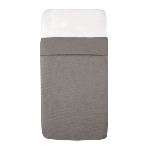 Witlof for kids bv Deka Tuck-inn (TOG 1,8) 60 x 120 cm Warm Grey velvet rib