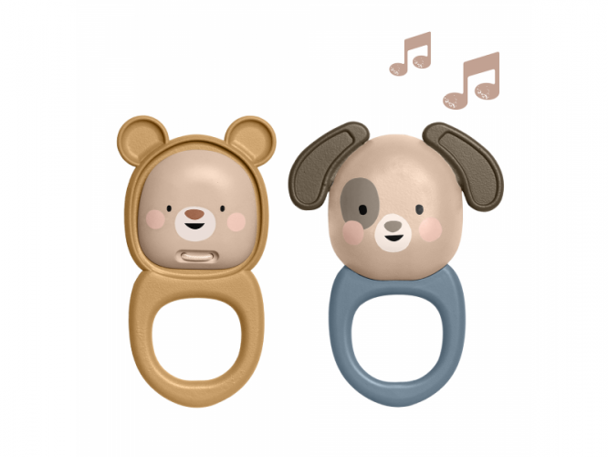 Taf Toys Chrastítka Sound Discovery Duo Bell & Clapper