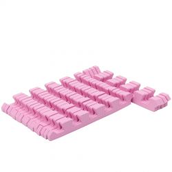 Rialto Baby Sada okrajů Pink pro pěnové puzzle 180x120cm