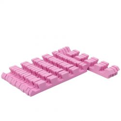 Rialto Baby Sada okrajů Pink pro pěnové puzzle 150x120 cm