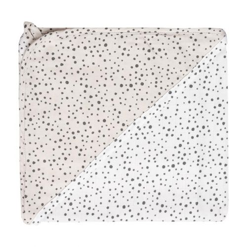 Bebe-Jou Mušelínový ručník s kapucí bambus Bébé-Jou Fabulous Dots