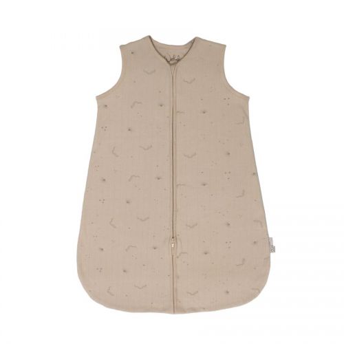 Witlof for kids letní spací pytel z žerzeje 70 cm Galaxy Dreams Dark Taupe