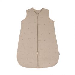Witlof for kids letní spací pytel z žerzeje 70 cm Galaxy Dreams Dark Taupe
