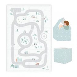 PLAY AND GO Tiloo EEVAA Podložka na hraní a domeček Road