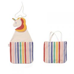 PLAY AND GO Toto Nástěnný organizér a taška Unicorn