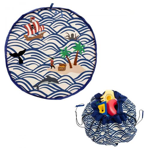 PLAY AND GO Noomad outdoor Hrací deka a Vak na hračky Pirate
