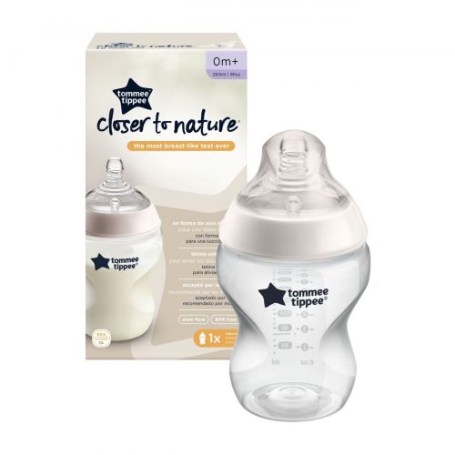 Tommee Tippee CTN Kojenecká láhev ANTI-COLIC Pomalý Průtok 260 ml 0m+