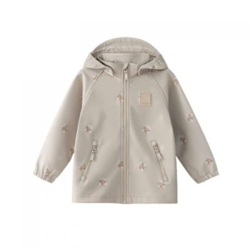 LEOKID Softshellová bunda Lake Silver Cloud Flower vel. 98
