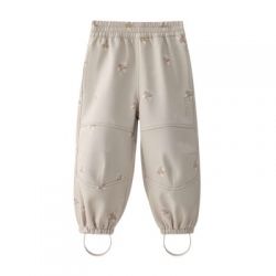 LEOKID Softshellové kalhoty Vic Silver Cloud Flower vel. 110