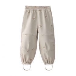 LEOKID Softshellové kalhoty Vic Silver Cloud Flower vel. 110