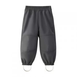 LEOKID Softshellové kalhoty Vic Asphalt vel. 98