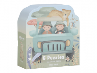 Puzzle 6v1 Safari Friends