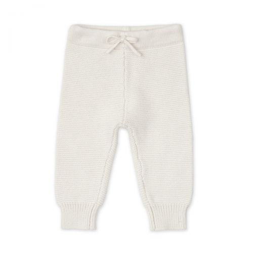 LODGER Pletené tepláčky Merino Cream vel. 62