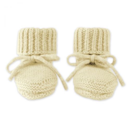 LODGER Capáčky Merino Butter vel. 0 - 6 měsíců