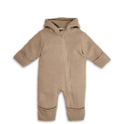 LODGER Zimní novorozenecká kombinéza Teddy Beige