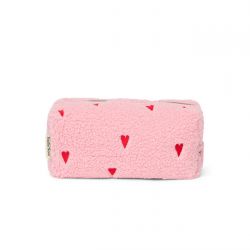 Studio Noos Teddy Pouch Kabelka Light Pink Hearts