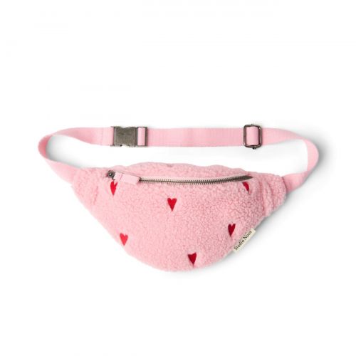 Studio Noos Teddy Mini Fanny Pack Ledvinka Light Pink Hearts
