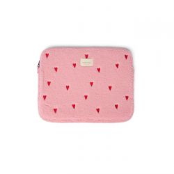 Studio Noos Teddy Obal na Laptop 15´Light Pink Hearts