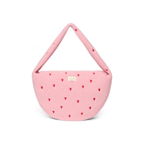 Studio Noos Teddy Cross Body Bag Kabelka Light Pink Hearts